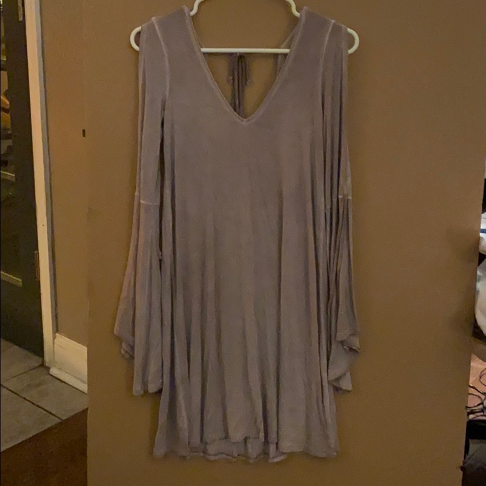 American eagle blush pink dress